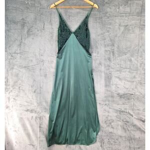Womens Slip Dress‎ Small Babydoll Y2K Satin Burnout Velvet Whimsygoth Fairy Maxi
